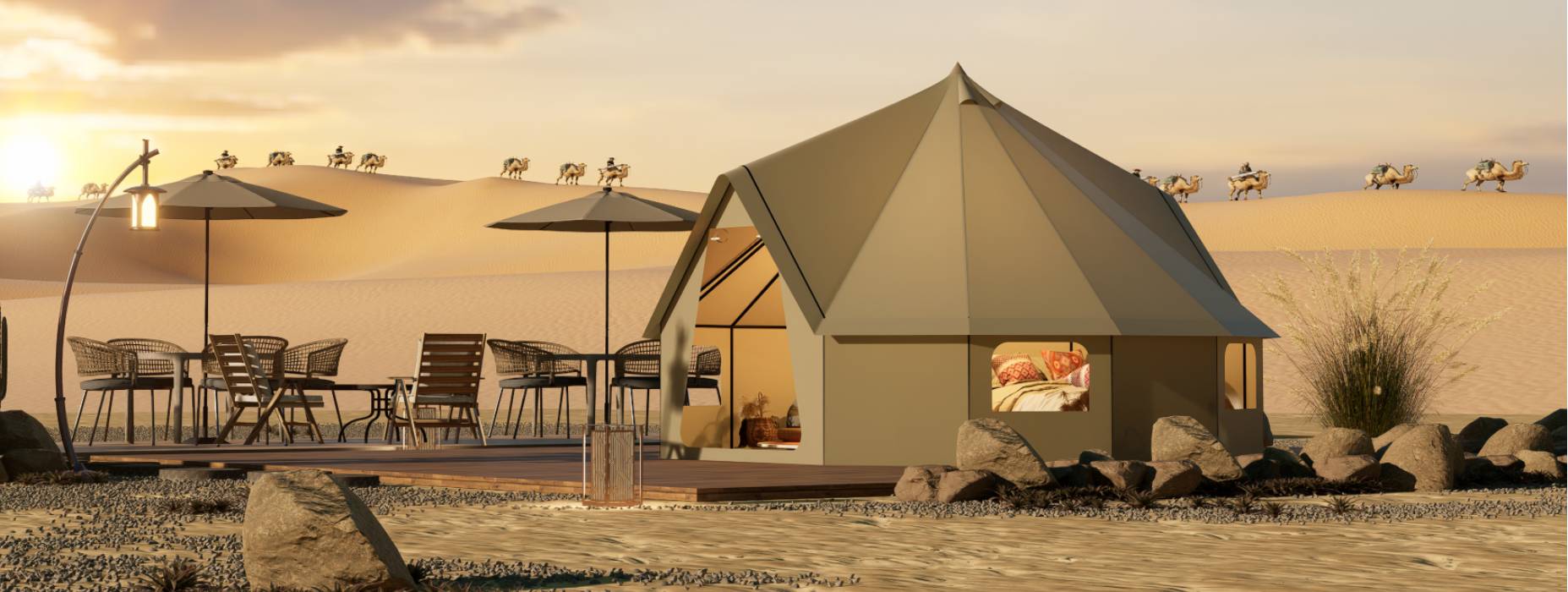 博望区露营酒店帐篷产品